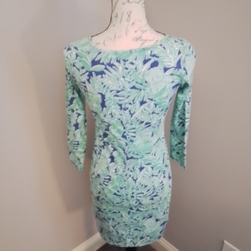 🎉Host Pick🎉 Lilly Pulitzer Marlowe Koala the Wild in Poolside Blue - XXS - Picture 9 of 11
